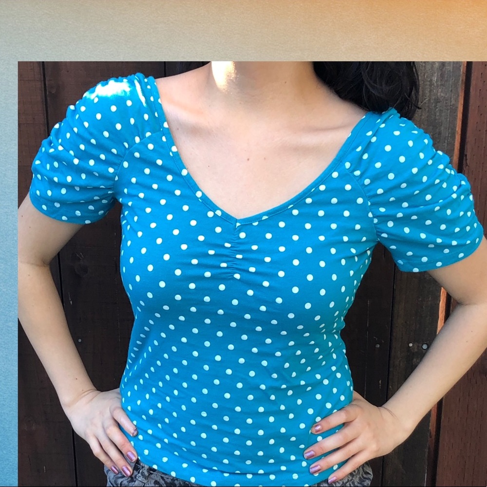 Polka dot shirt